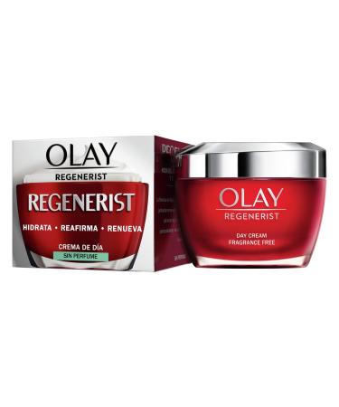 Olay Regenerist Day Face Cream formulated with vitamin B3 and niacinamide moisturizes 24 hours without perfume 50 ml