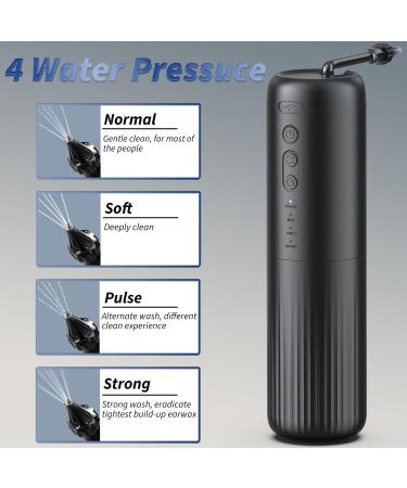 Electric Ear Wax Removal Tool - Water Powered Ear Cleaner with 4 Modes | Safe & Effective | USB Rechargeable - International Shipping Available - Buy Online on GoSupps.com