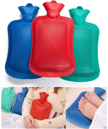 Rubber Heat Water Bag Hot Cold Therapy Winter Thick - Relaxing Warm/Cold Water Bottle - Buy Online on GoSupps.com