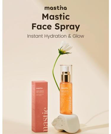 MASTINA Mastic Face Spray - Hydrating Facial Mist for Natural Glow | Portable Korean Skincare | Travel Essential for Dry Skin (1.69 fl oz - Buy Online on GoSupps.com