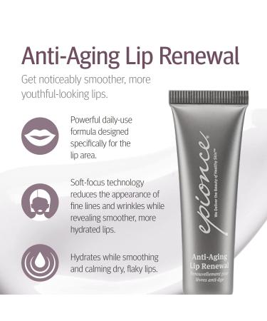 Epionce Anti-Aging Lip Renewal Treatment with Dimethicone, Ceramides, Glycerin & Shea Butter - Buy Online on GoSupps.com