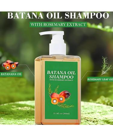 Batana caring shampoo 300 ml Batana deep moisturizing shampoo strengthens the hair nourishes the hair shampoo - Buy Online on GoSupps.com