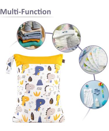 Seaur Washable Cloth Diaper Pockets - Reusable Zip Organizer Bag for Travel Beach Hiking & Fitness (30x40cm 10 Colors) - Buy Online on GoSupps.com