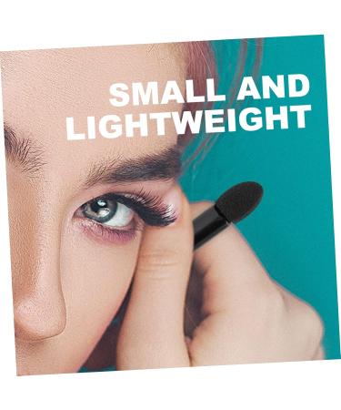 FOMIYES 500 Pcs Mini Eyeshadow Swab Mascara Wand Foam Eyeshadow Lip Balm Brush Milky Cotton - Buy Online on GoSupps.com