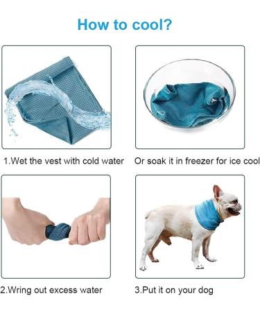 Cooling Collar for Dogs | Summer Dog Bandanas & Neckerchiefs | S/M/L Sizes Available - Buy Online on GoSupps.com