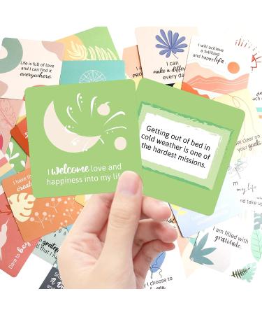 WorldBazaar Women's Positive Affirmation Cards - 52 Thought-Provoking Questions & Daily Inspirational Mindfulness for Meditation - Buy Online on GoSupps.com