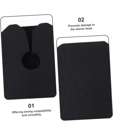Magiclulu 2-Piece Leather Cover for Shaver - Safety Sleeves & Travel Storage Bag for Razor Heads - Buy Online on GoSupps.com