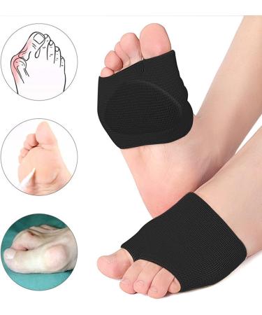 Bunion Corrector for Women - 1 Pair Bunion Splints with Metatarsal Pads and Soft Cushions for Bunion Relief - Hallux Valgus Sleeves (Black) - Buy Online on GoSupps.com