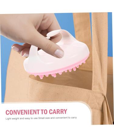 Massage Brush & Silicone Body Scrubbers - Anti Massager Tool for Bath & Scalp | Wear-Resistant Massage Supply - Blue 12x10x5.9cm - Buy Online on GoSupps.com