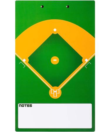 Elite Dry Erase Baseball Coaches Clipboard | Double-Sided Marker Board - Buy Online on GoSupps.com