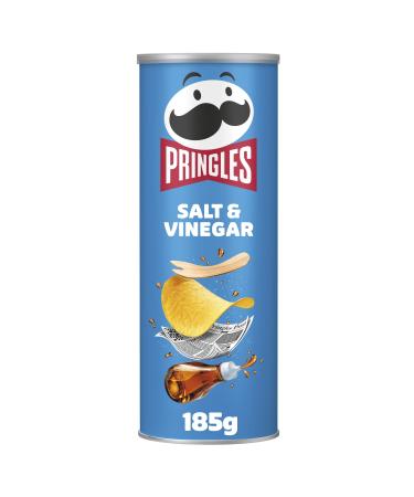 Pringles Salt & Vinegar Sharing Crisps 185g
