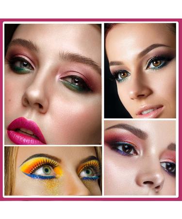 Metiplou 10-Color Eyeshadow Palette - Matte, Shimmer, Glitter Shades - Waterproof & High Pigment - Neutral Eye Makeup Palette (07) - Buy Online on GoSupps.com