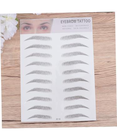 Lurrose 3D Eyebrow Stickers Set for Women - Makeup Tool for Eyebrow Tattoo, Transfer, and Stencils - Buy Online on GoSupps.com
