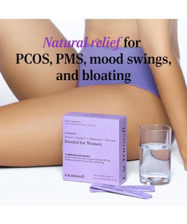LACTOMEDI Inositol Supplement for Women | Myo-Inositol 4000mg + D-Chiro-Inositol 100mg | 40:1 Ratio | Daily Women s Wellness Support | 30 Day Supply - Buy Online on GoSupps.com