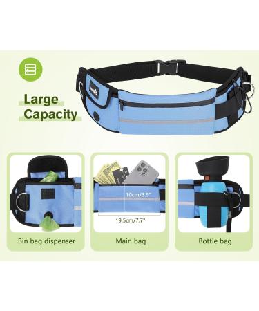 Pecute Jogging Line for Dogs - Elastic Running Leash with Belly Belt for Large & Medium Dogs - Durable Comfortable Up to 100kg - Perfect for Jogging & Outdoor Adventures - Buy Online on GoSupps.com
