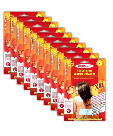 10x XXL heat patches 13 x 19cm pain patches heat pads back shoulder