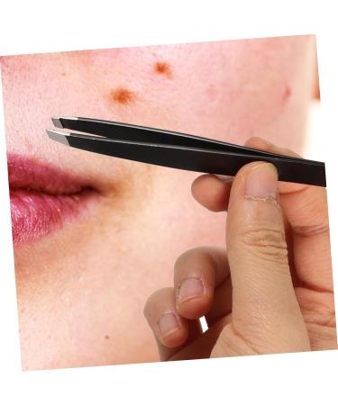 Baluue Eyebrow Tweezer Stainless Steel Eyebrow Tweezer Practical Eyebrow Clip Stainless Steel Eyebrow Grooming Tool - Buy Online on GoSupps.com