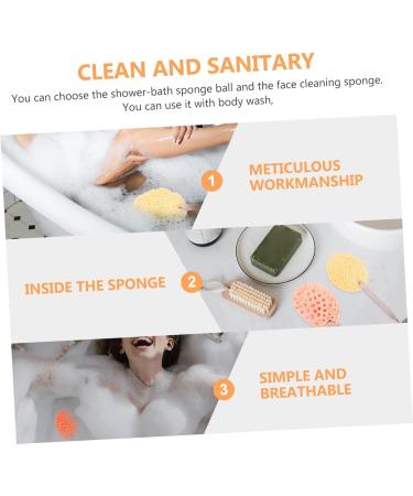 NOLITOY 10 Pcs Exfoliating Bath Sponges - Honeycomb Shower Sponge Set for Deep Cleansing & Spa Experience - Buy Online on GoSupps.com