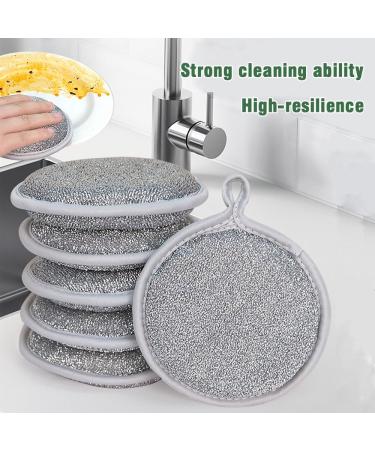 Multipurpose Wire Dishwashing Rags Non Scratch Wire Dishcloth Rag Kitchen Dish Cleaning Rags for Washing Dishes Kitchen Sinks Household Cleaning 10PCS - Buy Online on GoSupps.com