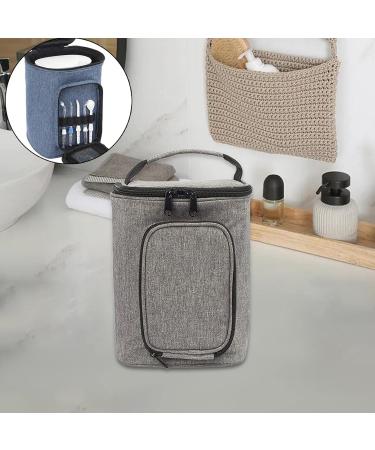 Colcolo Storage Bag for Oral Showers - Durable Large Capacity Cosmetic Pocket for Men & Women - Gray - Buy Online on GoSupps.com