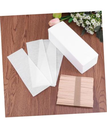 Doitool 800 Stk Cotton Cleaning Cloths - Strong Hair Removal Wax Stripes for Salon & Home Use - Premium Depilating Bamboo Fabric - Buy Online on GoSupps.com