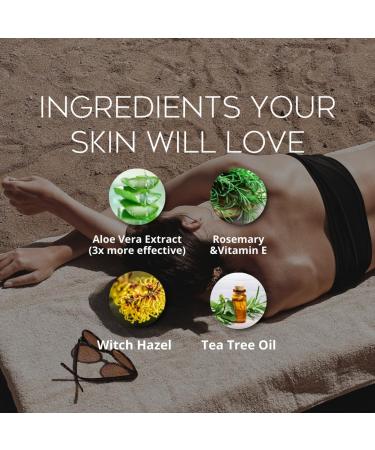 Nature's Aid After Sun Skin Gel: Aloe Vera Gel for Sunburn Relief. Cooling. Soothes Redness. Protects Skin. Aloe Vera for After Sun Care of Sunburnt Skin (125ml / 4.2oz) 125 ml (Pack of 1) 1 - Buy Online on GoSupps.com