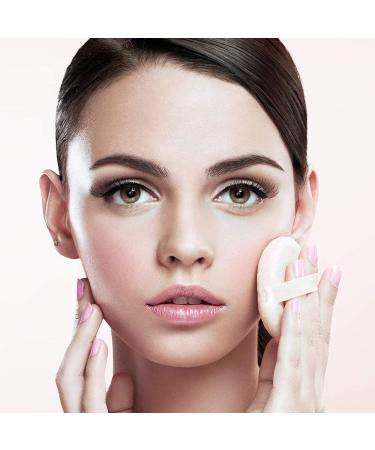 Mehron Makeup Professional Round Powder Puff - 4.75" | Premium Quality for Flawless Application | Fast International Shipping - Buy Online on GoSupps.com