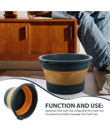 Minkissy Foldable Laundry Tub & Pedicure Sink | Multi-Functional Washing System for Indoor/Outdoor Use - Buy Online on GoSupps.com