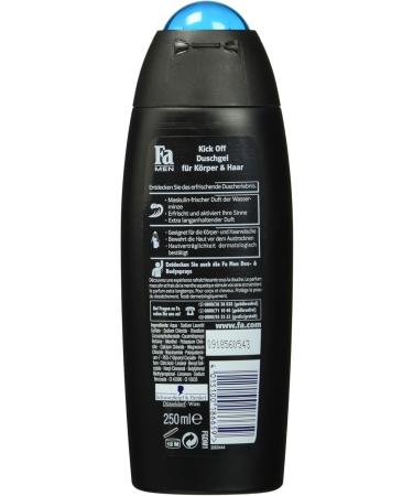 Fa Men Kick Off Shower Gel Watermint 250 ml - Buy Online on GoSupps.com
