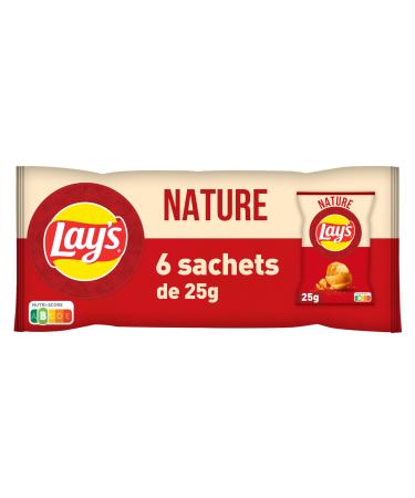 Lay's LAY'S NATURE SEL MULTIPACK 6x25G