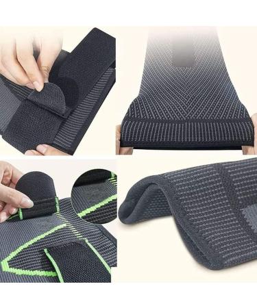 2Pcs Tourmaline Acupressure Self-Heating Knee Sleeve & Shaping Socks Set - Green (L) - Buy Online on GoSupps.com