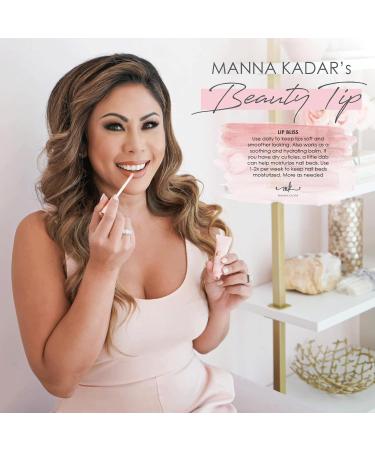 Manna Kadar Beauty Lip Bliss Mask 10g - Hydrating & Nourishing Lip Treatment for Soft Smooth Lips | No More Chapped Lips | Daily Use & Cuticle Care - Buy Online on GoSupps.com
