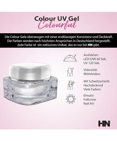 HN Hollywood Nails Allure Red Dark Red UV Gel - Premium Quality Colour for Professional Nail Art Fast International Shipping - Buy Online on GoSupps.com
