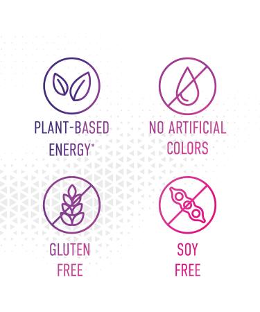 Energy Gummies with Plant-Based Caffeine - 225mg per Pouch | Long Lasting Elderberry Chews (30 Count - Buy Online on GoSupps.com