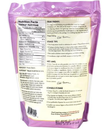 Bobs Red Mill Potato Starch 624 grams - Buy Online on GoSupps.com
