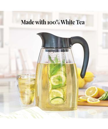 The Republic of Tea Emperors 100 White Tea - Zero Calorie, Sugar-Free, Carb-Free - 50 Tea Bag Tin - Buy Online on GoSupps.com