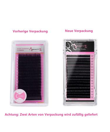 Self-Flee Eyelashes | Easy Fan Lashes for Volume | C D Curl Eyelash Extensions 2D-20D | 0.07mm Thickness | 16mm Root Rubbing - Buy Online on GoSupps.com