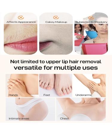  pilateur pour le visage pour femme - Cr me d' pilation pour la l vre sup rieure - Cr me d pilatoire indolore - Non irritante - Inhibe la croissance des poils - Buy Online on GoSupps.com