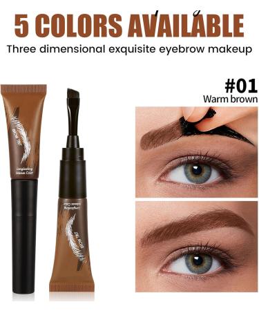  G n rique Eyebrow Tint Waterproof Brow Color 4.45x0.98in Semi-Permanent Dye Stain Instant Beauty Makeup Long-Lasting Formula for Men Women Adults Eyebrow Enhancement - Buy Online on GoSupps.com