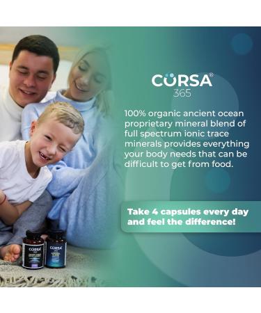 CORSA365 Multimineral Supplement Magnesium Complex with Trace Minerals for Immune Support - Potassium Magnesium Supplement Calcium Vitamin D Zinc Cooper Boron Supplement for Men Women - 120 Capsules - Buy Online on GoSupps.com