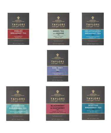 Taylors Pick N Mix - Create Custom Tea Bags Combo with 6+ Flavours | Afternoon Darjeeling Decaf Breakfast Earl Grey Scottish Breakfast | Gift Set for Tea Lovers Pack 2 Pack of 2