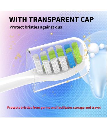 10 Pack Replacement Heads for 7AM2M AM101/AM105 Electric Toothbrush - Soft Brush Bristles Durable & Compatible - Buy Now - Buy Online on GoSupps.com