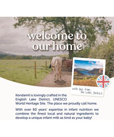 Kendal Nutricare 6x800g Kendamil Organic First Infant Milk Phase 1 British Made Organic Whole Milk Formula with HMOs No Palm Oil No Fish Oil No Soy No GMOs - Buy Online on GoSupps.com