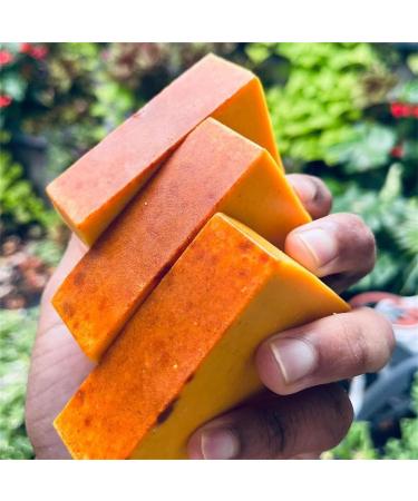 Buy Honey Glow Lemon Turmeric Kojic Acid Soap Bar - Brightening Turmeric Face & Body Soap for Radiant Skin - Buy Online on GoSupps.com