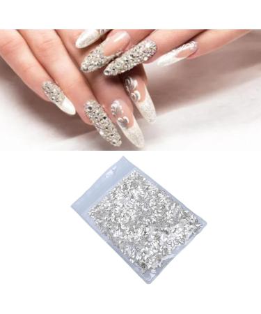 Sonew DIY Nail Art Rhinestones Mini Sparkling Transparent Nail Art Diamond Manicure Tips Decorations for Home Salon - Buy Online on GoSupps.com