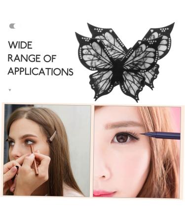 HAPINARY 2pcs Butterfly Eyeliner Stencil Wing Eyeliner Stamp Eyeliner Stencil - Buy Online on GoSupps.com