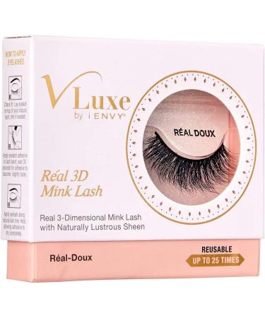 Kiss Store Vluxe By I Envy Real 3D Mink Lash Eyelash Real Doux Vler03 0.96 ounces - Buy Online on GoSupps.com