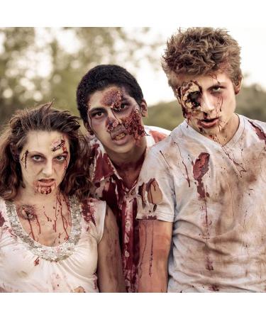 BOBISUKA Clear Liquid Latex Halloween Costume Zombie Makeup SFX - 4.92 FL.OZ - Buy Online on GoSupps.com