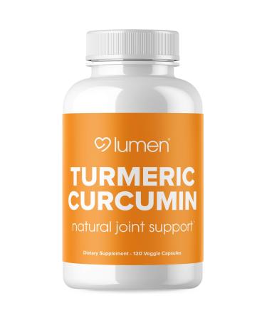Lumen Naturals - Turmeric Curcumin with BioPerine - Organic Supplements 95% Curcuminoids & Black Pepper Extract for Maximum Absorption  Gluten Free - 120 Capsules 120 Count (Pack of 1)