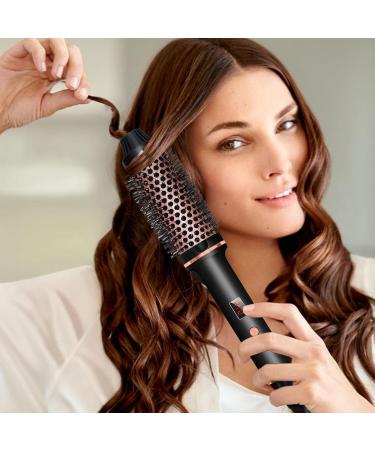 Hair Straightening Comb - Hair Straightening Comb Portable Hair Curler | Quick Stylin Hair Curler Straightening Brush Multifunctional Straightening Comb for Straight Curly Hair 11.02 Inches - Buy Online on GoSupps.com